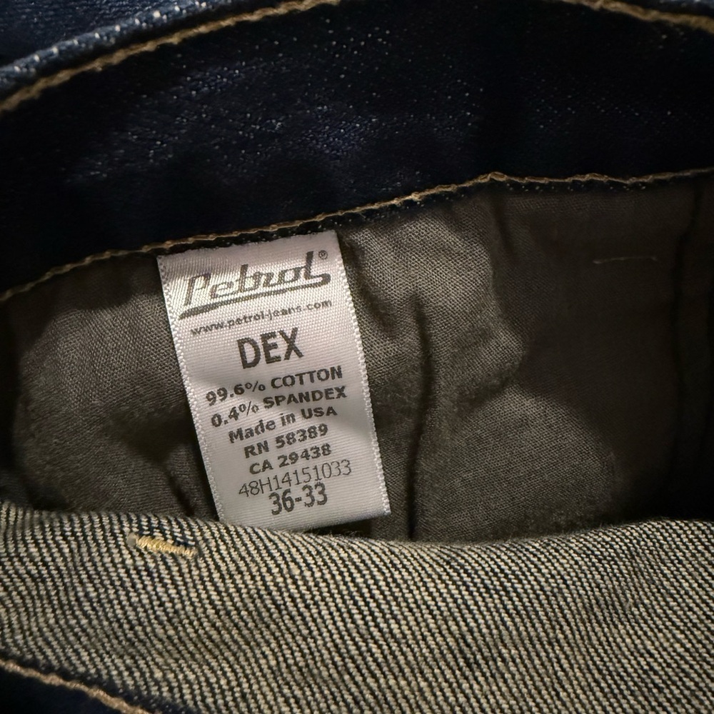 NWOT Petrol Blue Jeans - Picture 3 of 3